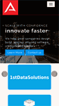 Mobile Screenshot of 1stdatasolutions.com